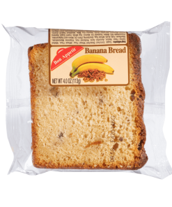 Bon Appetit Banana Bread Sliced Cake (12 Pack)